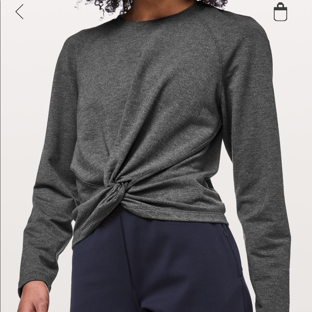 Lululemon Tuck and Gather Pullover